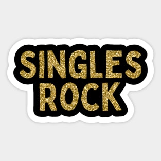 Singles Rock, Singles Awareness Day Sticker